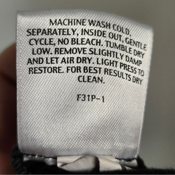 Eileen Fisher Elastic Waist Pull-on Pants Sz PP or 2P-4P Black - Picture 11 of 11